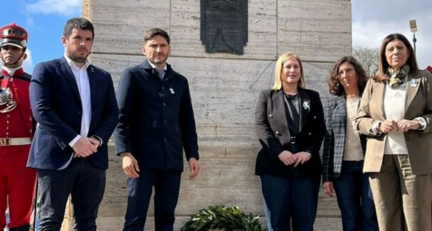 Pullaro y Chiarella encabezaron el acto en homenaje a José de San Martín