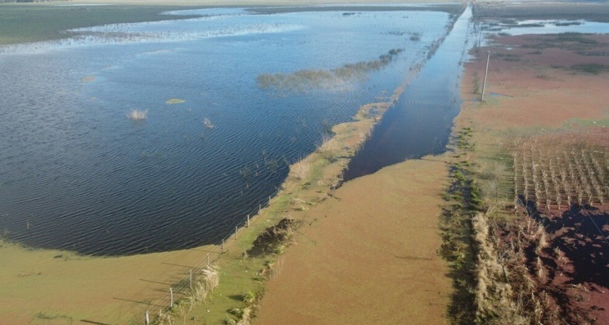 Inundaciones en el corazón bonaerense: estiman más de un millón de hectáreas bajo el agua