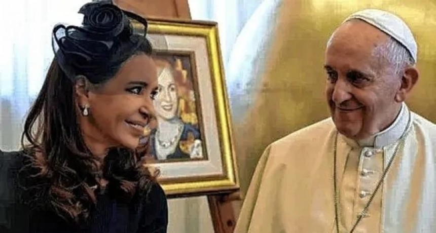 El papa Francisco habló con Cristina y le expresó su 