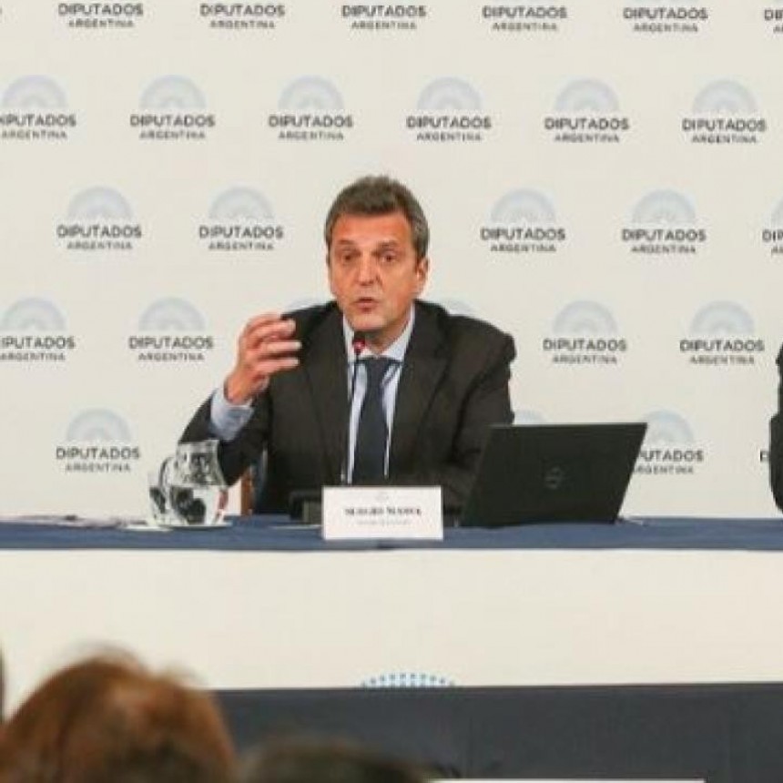 Sergio Massa defendió el proyecto de Presupuesto en Diputados: 