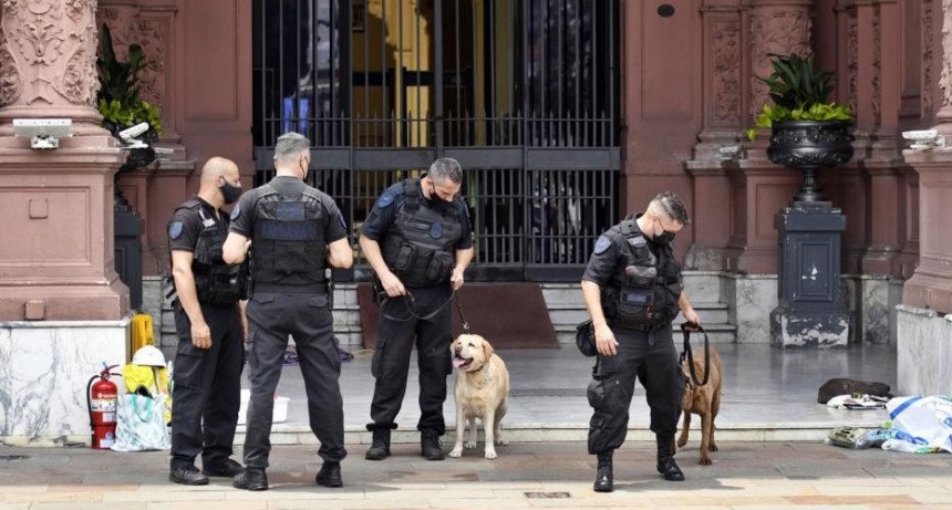 TENSIÓN: Amenaza de bomba en Casa Rosada