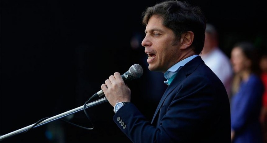 Kicillof advirtió que 