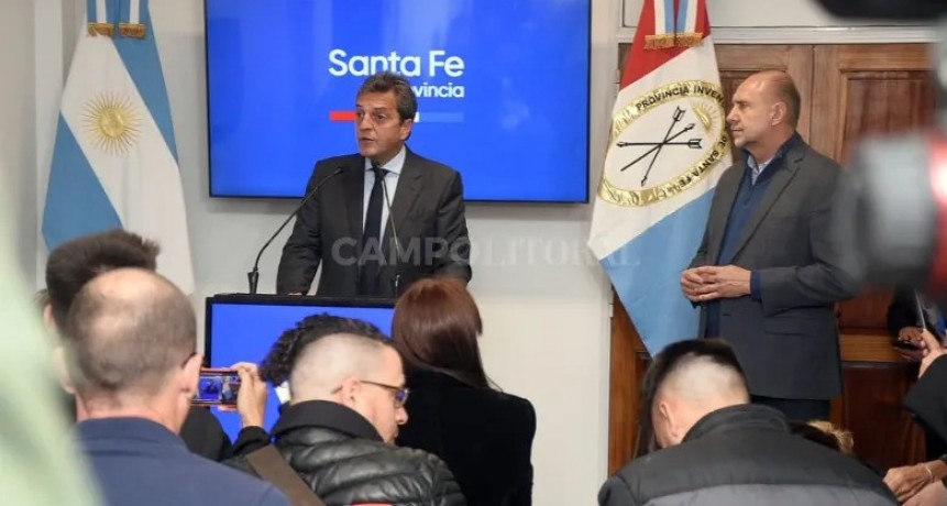  Antes de llegar a Pilar, Massa anticipó que los anuncios dependen de 