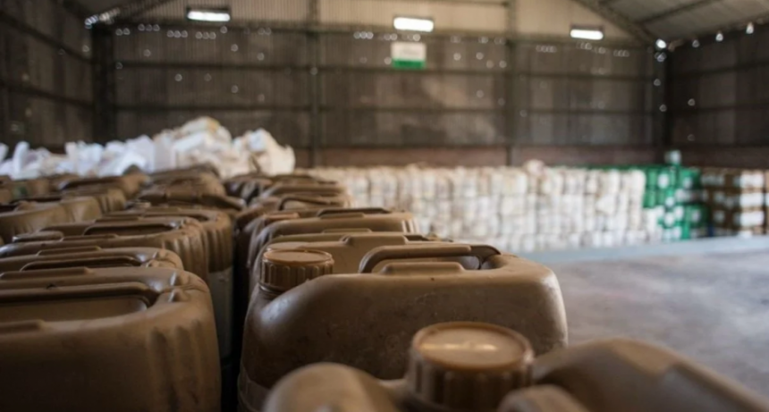 Santa Fe aprobó el sistema de recolección y reciclaje de envases de fitosanitarios