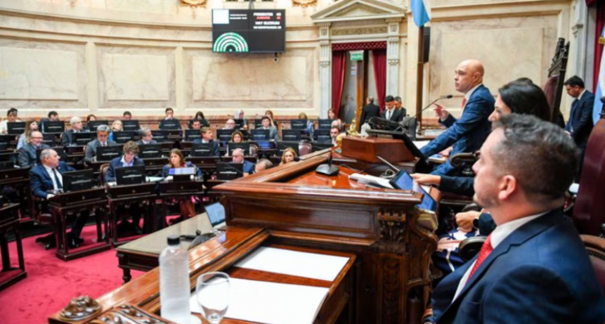 Golpe político a Milei: el Senado rechazó el veto a la Ley de Emergencia en Discapacidad