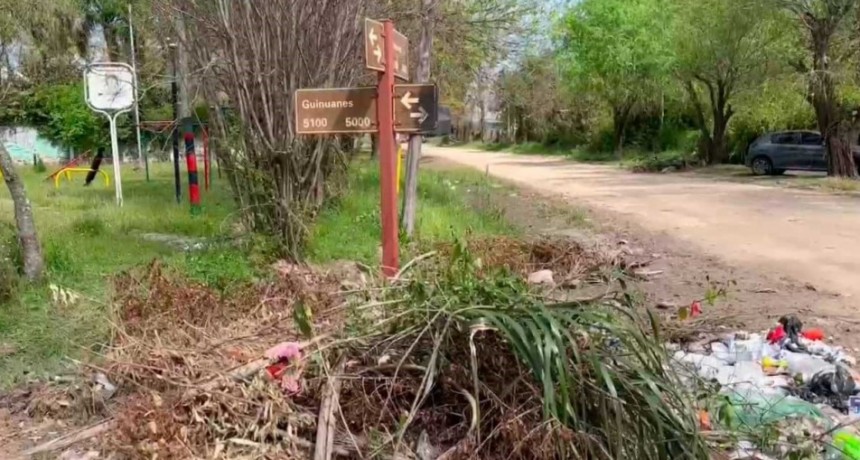 Colastin&eacute; Norte: vecinos advierten que viven entre microbasurales y quemas