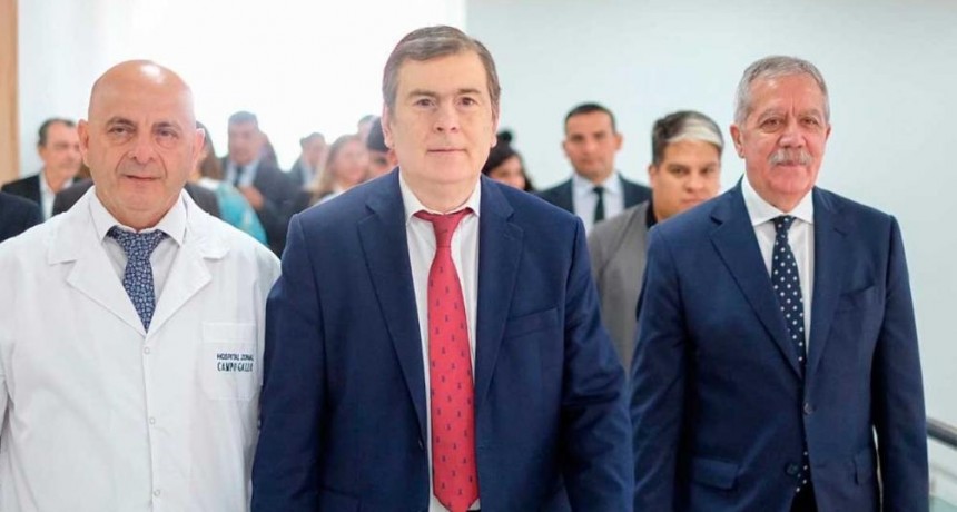 Elías Suárez destacó la inauguración del moderno hospital y de la escuela en Campo Gallo