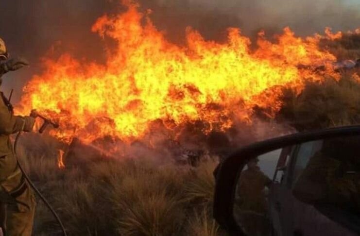 Córdoba: la caída de rayos provocó dos nuevos incendios