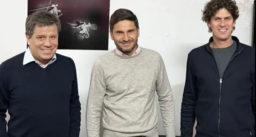 Pullaro con Manes y Lousteau: 