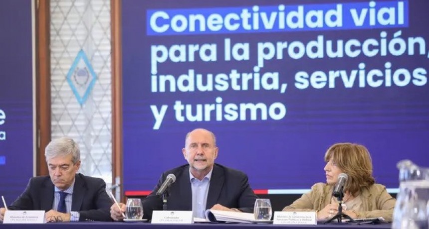 Perotti anunció obras viales por más de $5.000 millones para el centro y norte de la provincia 