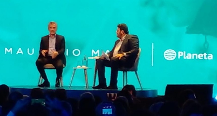 El Liberal en la presentación del libro de Mauricio Macri 