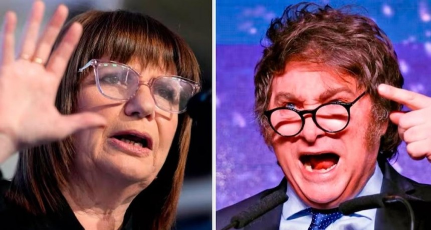 Patricia Bullrich anunci&oacute; que denunciar&aacute; penalmente a Javier Milei por llamarla &ldquo;montonera tira bombas&rdquo;