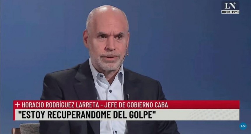 Larreta contó cómo se sintió luego del triunfo de Bullrich en la interna: “Fue un golpe muy duro, tenía mucha ilusión”