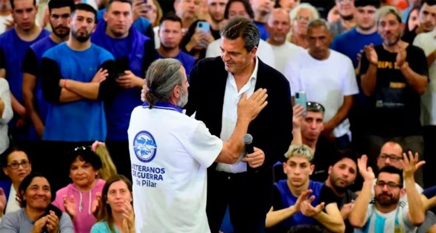 Sergio Massa cerró su campaña en Pilar: “El domingo decidimos si el trabajador tiene derechos o si es un esclavo”