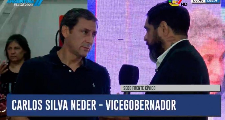 Carlos Silva Neder: “Estamos contentos con la participación de los santiagueños”