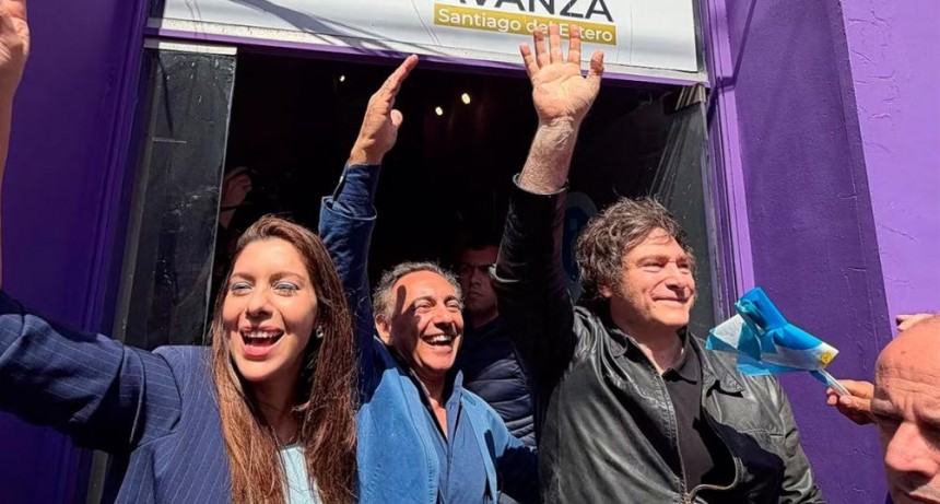 En el final de campaña, Milei visita Córdoba y prepara un acto de cierre en Rosario