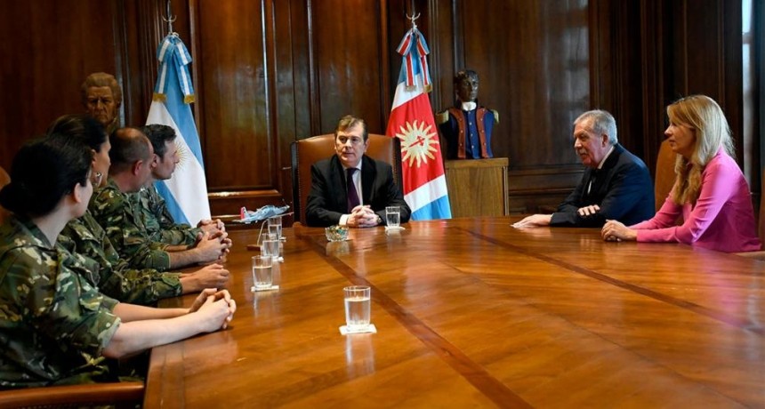 Gerardo Zamora y Elías Suárez recibieron a las autoridades del comando electoral