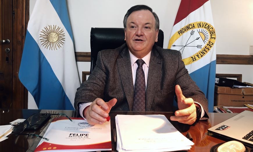 Felipe Michlig propone una mesa de diálogo y trabajo conjunto entre los Poderes Ejecutivo y legislativo