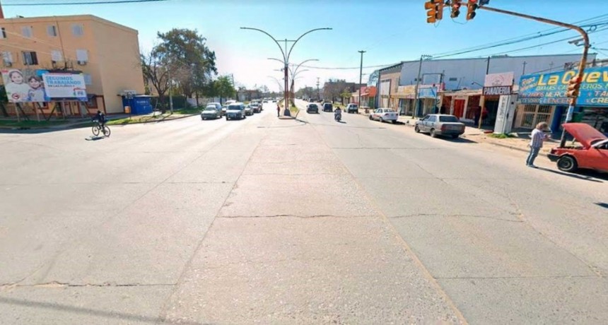 Pelea entre policías en un 