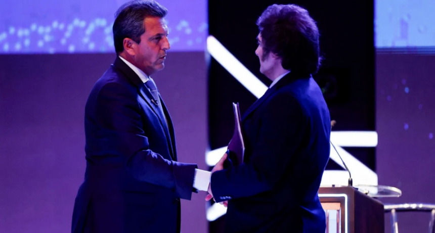 Temas repetidos y dos novedades: los puntos que debatir&aacute;n Massa y Milei antes del balotaje