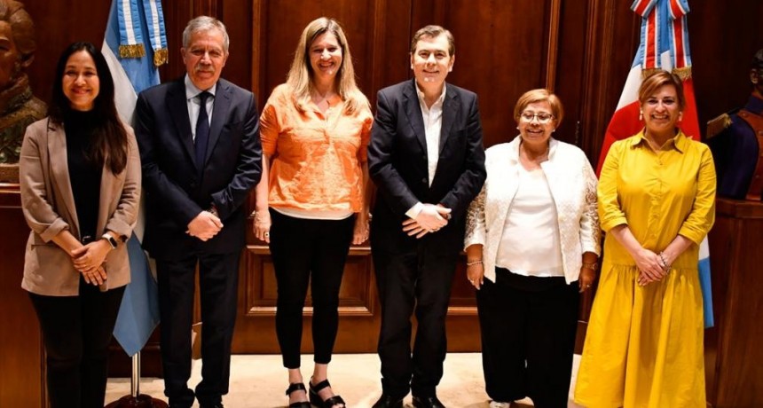 Zamora recibió a autoridades de los ministerios de Trabajo y de la Mujeres de la Nación