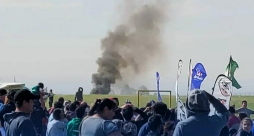 Tragedia en Villa Ca&ntilde;&aacute;s: Murieron dos ocupantes de una aeronave en un festival a&eacute;reo 