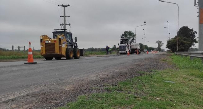 Trabajos en Ruta Nacional 11, con cortes y desvíos de transito entre Nelson y Recreo