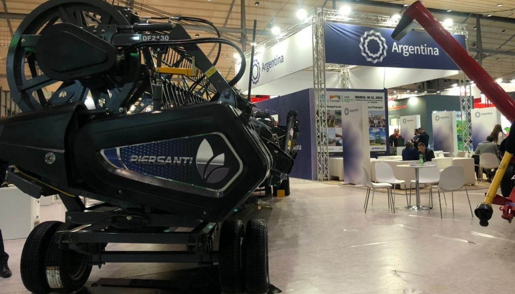 Sembradoras, cabezales, tolvas y más: la maquinaria argentina también se luce en Agritechnica