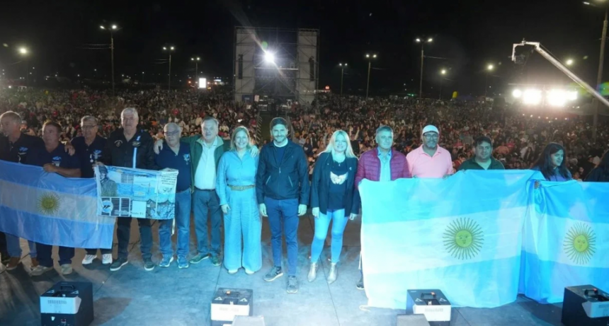 Pullaro y Michlig participaron de la 10&deg; Fiesta de la Confraternidad Departamental en Ceres