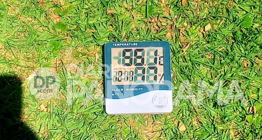 En Santiago del Estero la temperatura superó los 55 grados en una jornada extrema