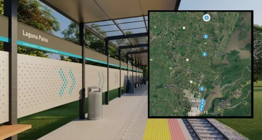 El tren de pasajeros Santa Fe - Laguna Paiva tendrá cuatro frecuencias por día 