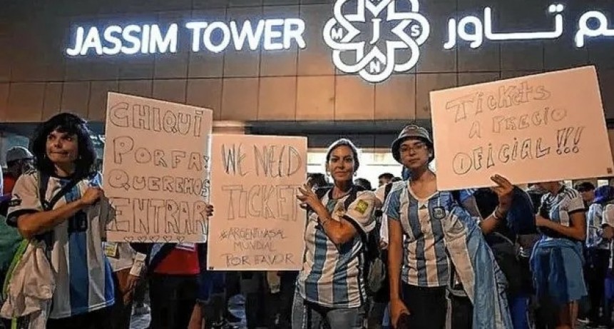 Agresiones y tensión en el pedido de entradas a precio oficial para la final