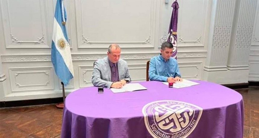 Los Juríes: el municipio firmó un convenio con la Universidad San Pablo de Tucumán