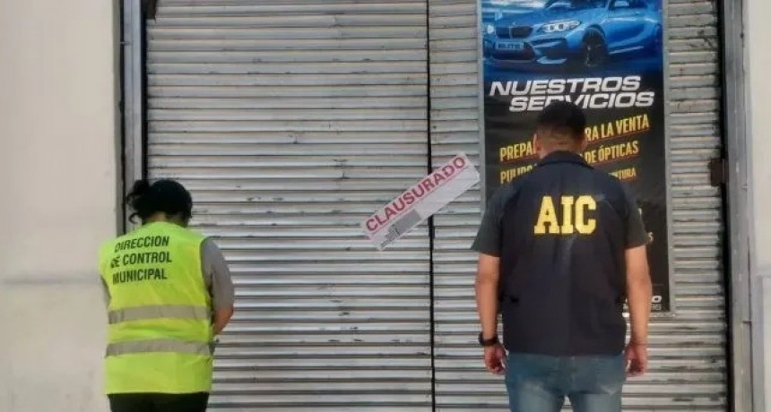 Clausuraron seis agencias de autos en la ciudad de Santa Fe esta semana