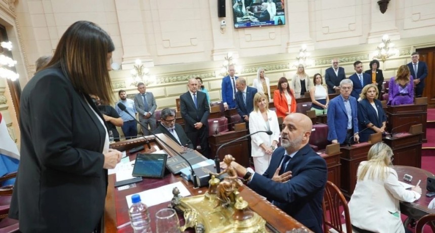Diputados avaló a Palo Oliver y éste juró por un nuevo mandato
