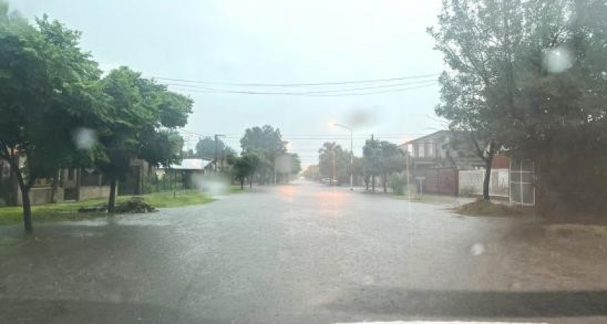 Temporal en Villa Ocampo: cayeron más de 300mm y hay 14 familias evacuadas