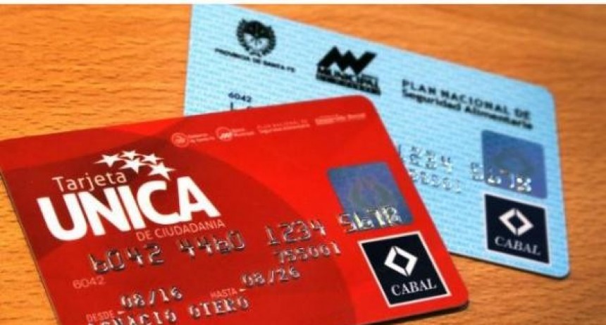 Provincia acredita los fondos de la Tarjeta Única de Ciudadanía