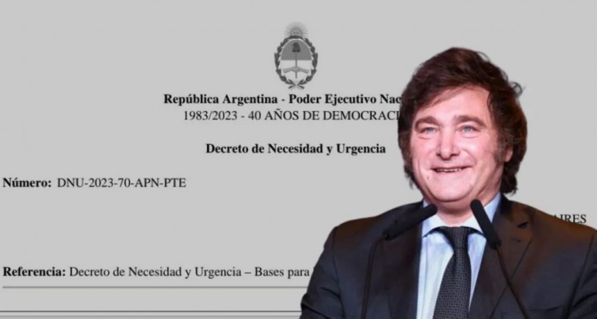 Para el Colegio de Abogados de Santa Fe, el DNU de Milei es inconstitucional