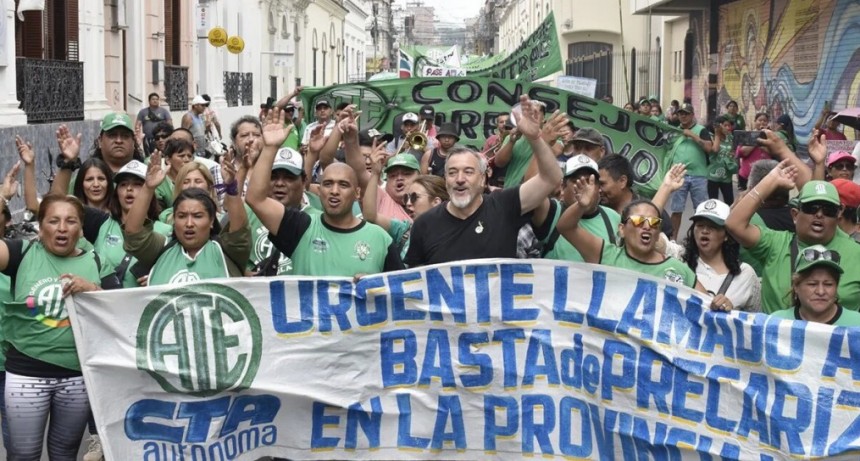 ATE denunció penalmente a Milei y a 