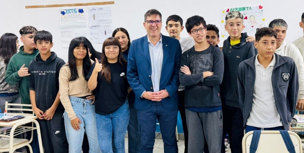 A dos años del fin de la no repitencia, Goity destacó el impacto en los aprendizajes