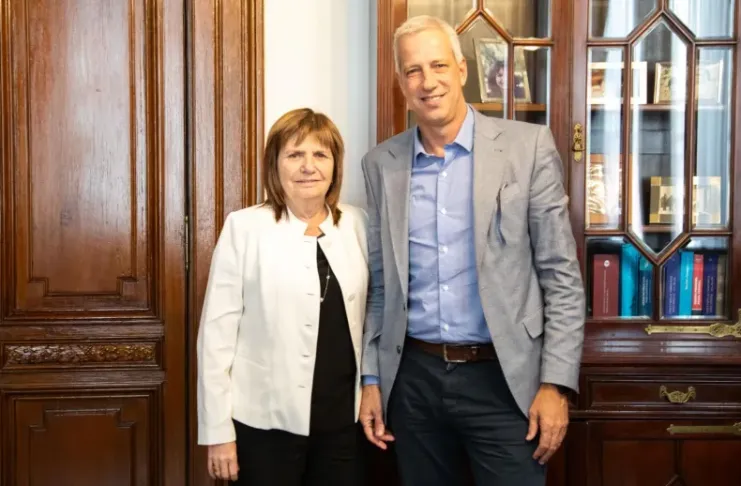 Scarpin se reunió con Patricia Bullrich para abordar la situación de seguridad y justicia en el norte santafesino