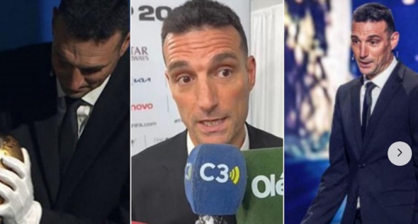 Scaloni, sobre el sorteo: "Estamos satisfechos, pero hay que jugar los partidos"