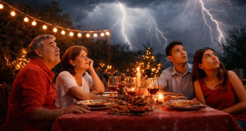 &iquest;Mesa adentro o mesa afuera? El tiempo pone en duda la Nochebuena en Santiago del Estero